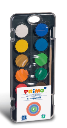 Aquarel palet 12 stk